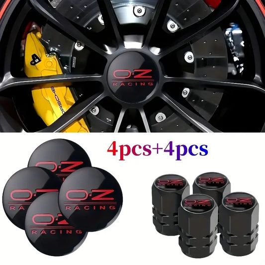 8x OZ Racing Wheel Center Caps