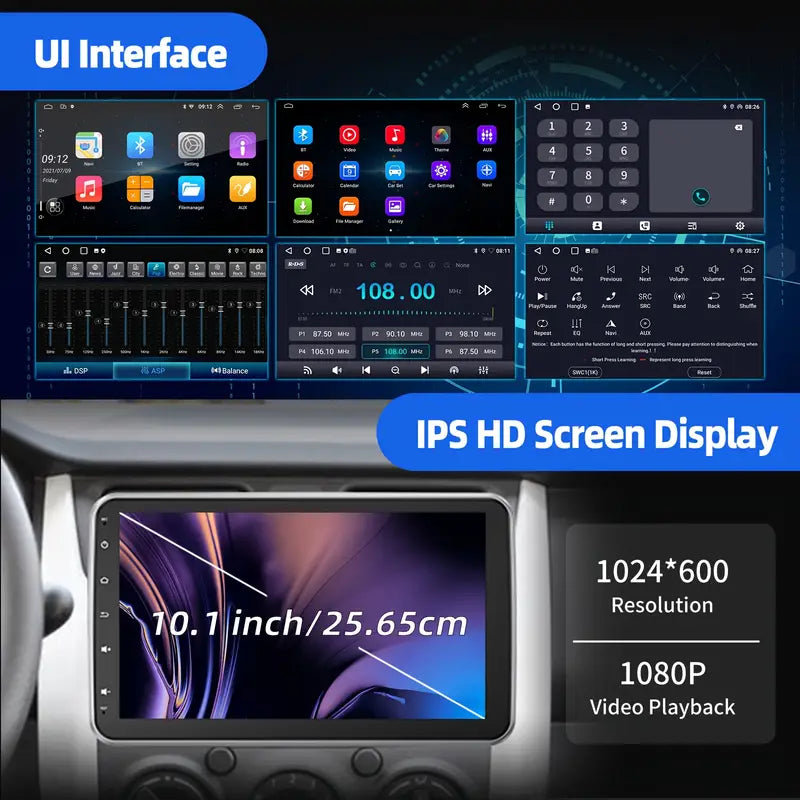 ESSGOO 10.1 Inch Car Stereo with Touchscreen