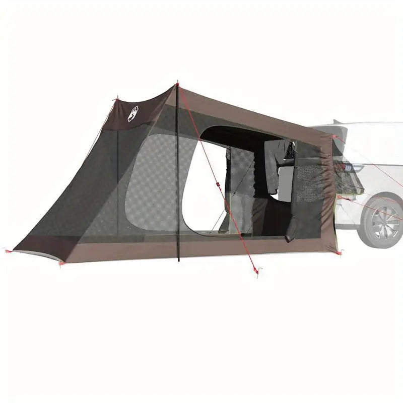 2-Person Brown Camping Tent