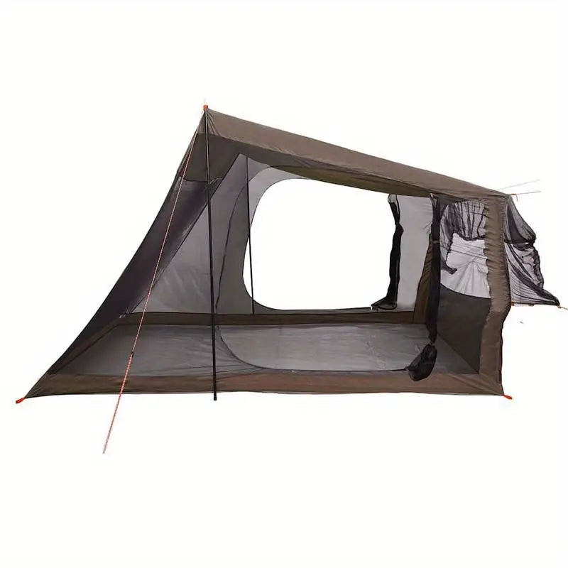 2-Person Brown Camping Tent