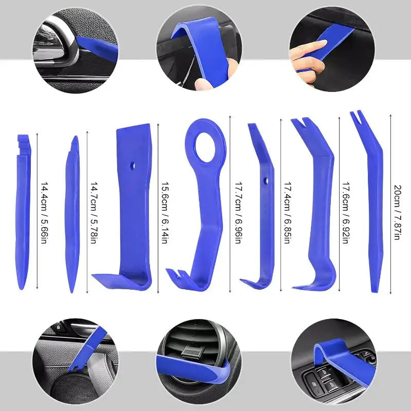 12-Piece Car Body Panel Removal Tool Set