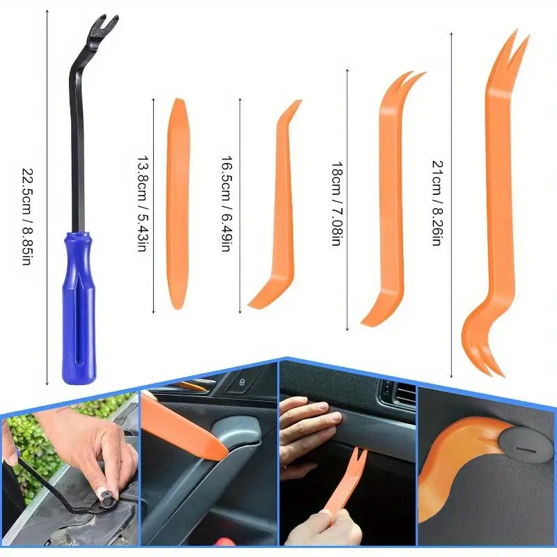 12-Piece Car Body Panel Removal Tool Set