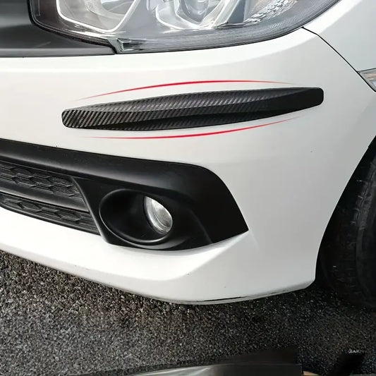 4pcs/Set Rubber Bumper Protectors for Front & Rear Car Bumper