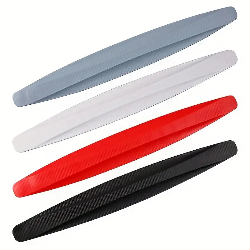 4pcs/Set Rubber Bumper Protectors for Front & Rear Car Bumper