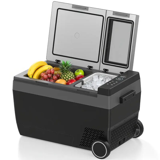 Mudiro 12V Car Fridge with Ice Maker