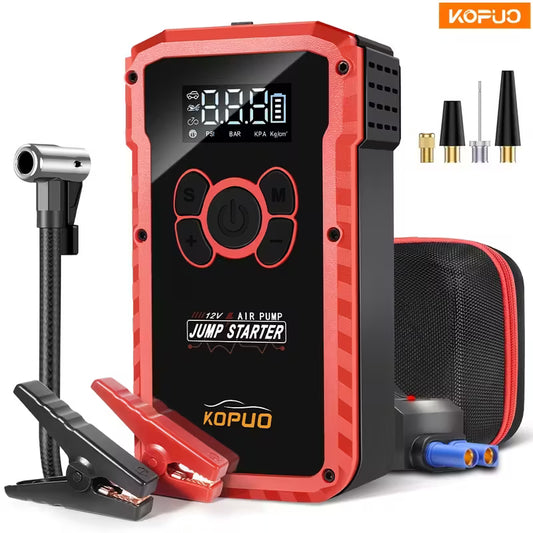 KOPUO 7-in-1 6000A Car Jump Starter
