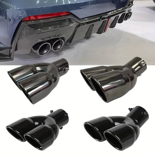 Dual Stainless Steel Exhaust Tips