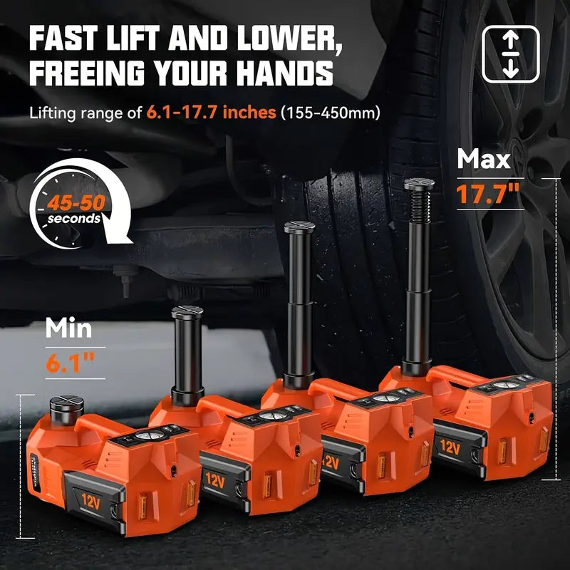 12V 5 Ton Electric Hydraulic Car Jack