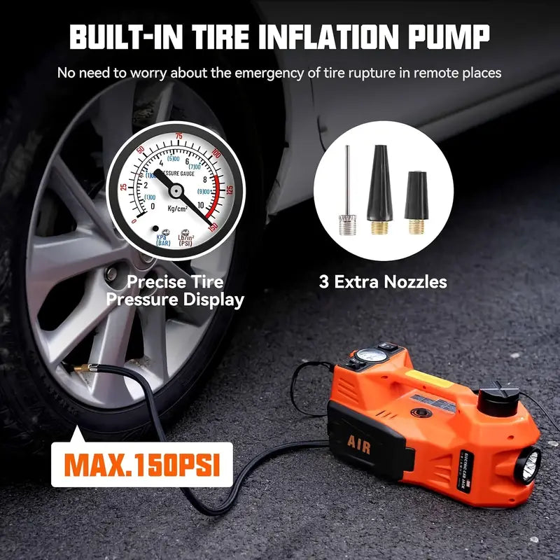 12V 5 Ton Electric Hydraulic Car Jack