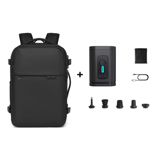 HUABUPS 45L Expandable Backpack with Vacuum Seal