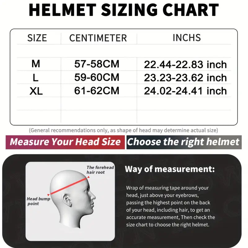 Full-Face Motorcycle Helmet