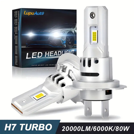 2 Pack H7 Mini LED Bulbs