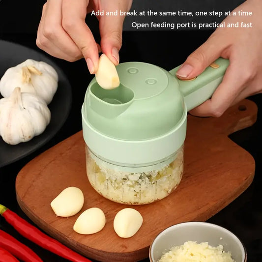 Multifunctional Food Chopper Set – Slicer, Dicer & Grinder