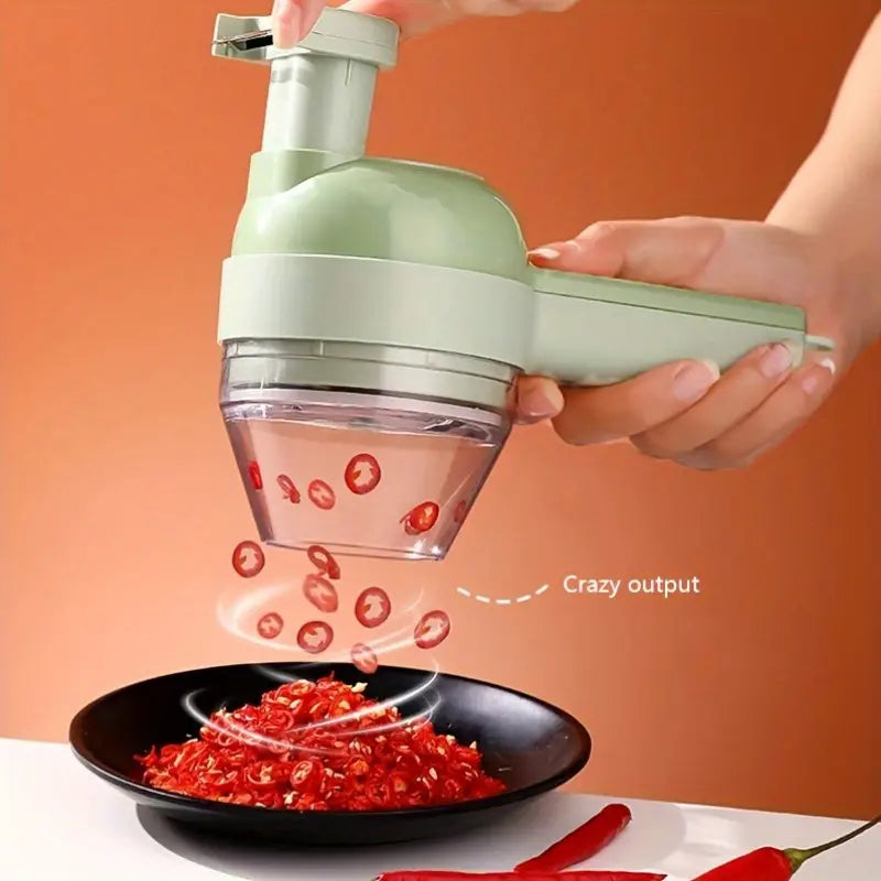 Multifunctional Food Chopper Set – Slicer, Dicer & Grinder
