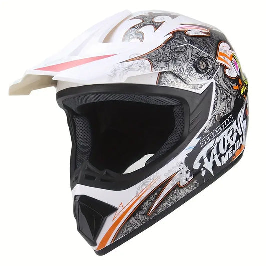 Full-Face Off-Road Motorcycle Helmet