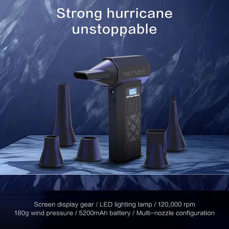 Vortex Wireless Fan – Portable Rechargeable Cooling Power