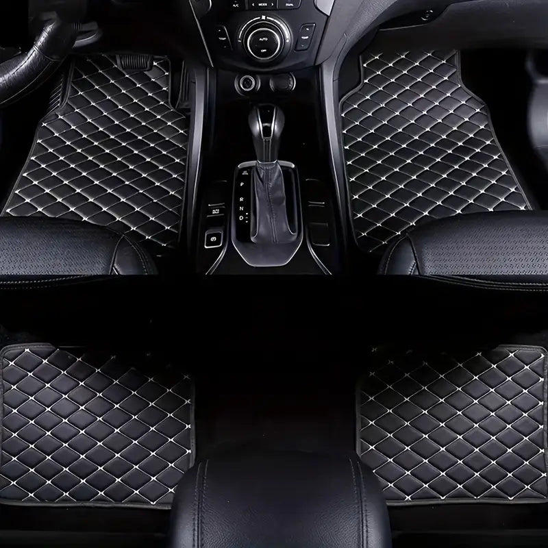 Premium PU Leather Car Mats