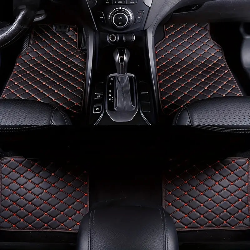 Premium PU Leather Car Mats