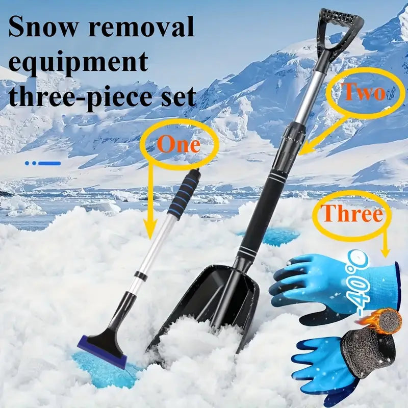 Premium Snow and Ice Removal Tool Set – Complete Winter Kit