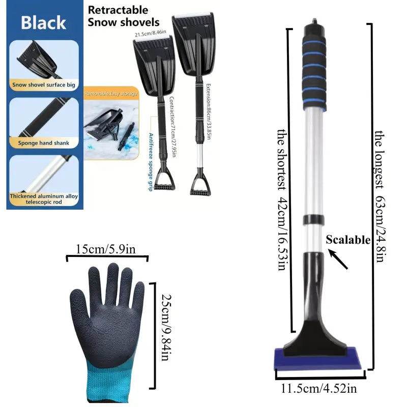 Premium Snow and Ice Removal Tool Set – Complete Winter Kit