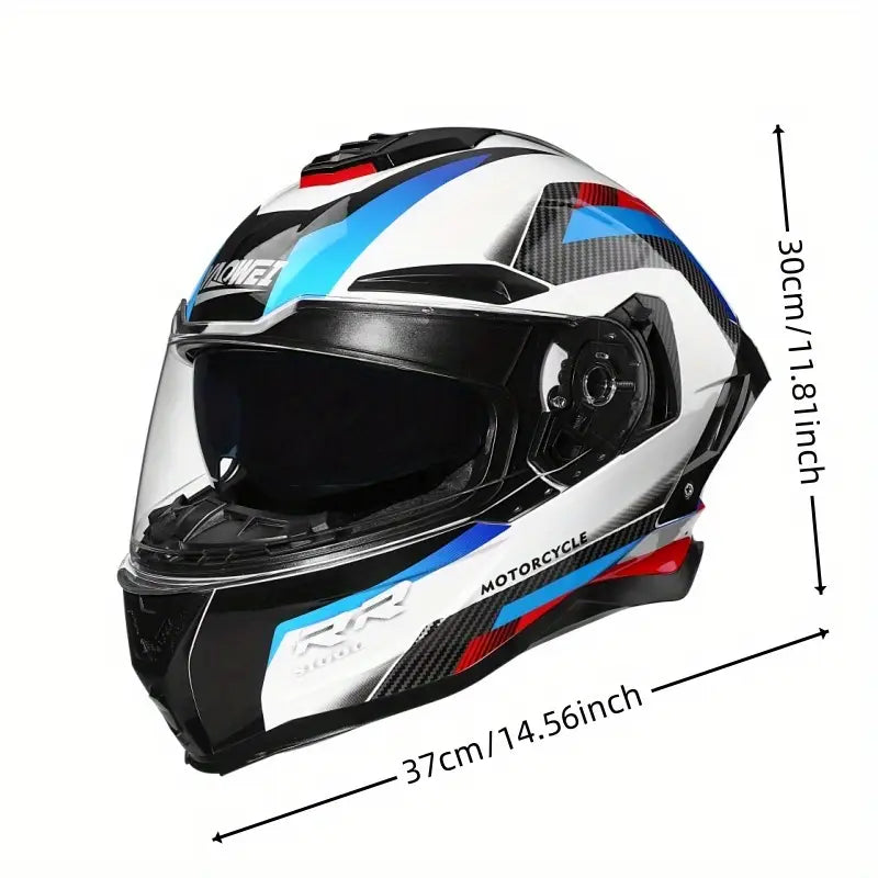 Stylish Men's Motorcycle Helmet