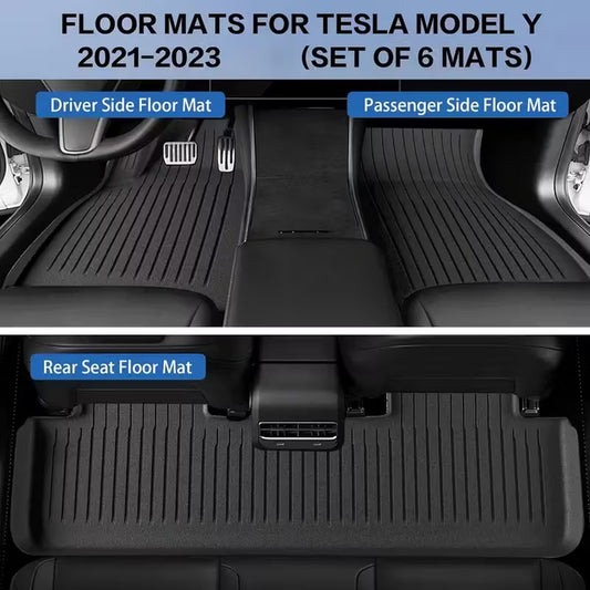 Tesla Model Y (2021-2024) Car Floor Mats