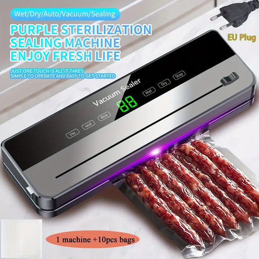 Vacuum Sealer Machine EU Plug 5400 with 10 Bags