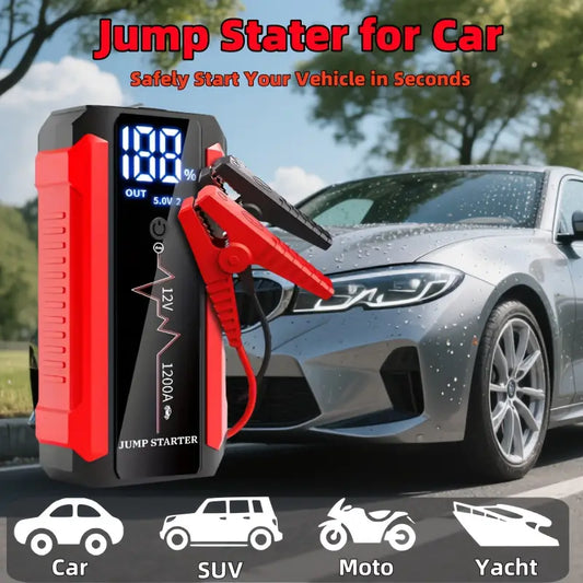 12V Portable Car Battery Jump Starter