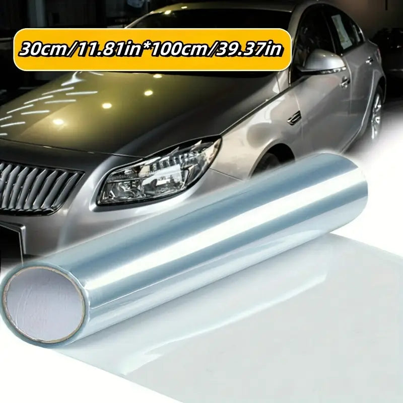 Clear Vinyl Headlight Film