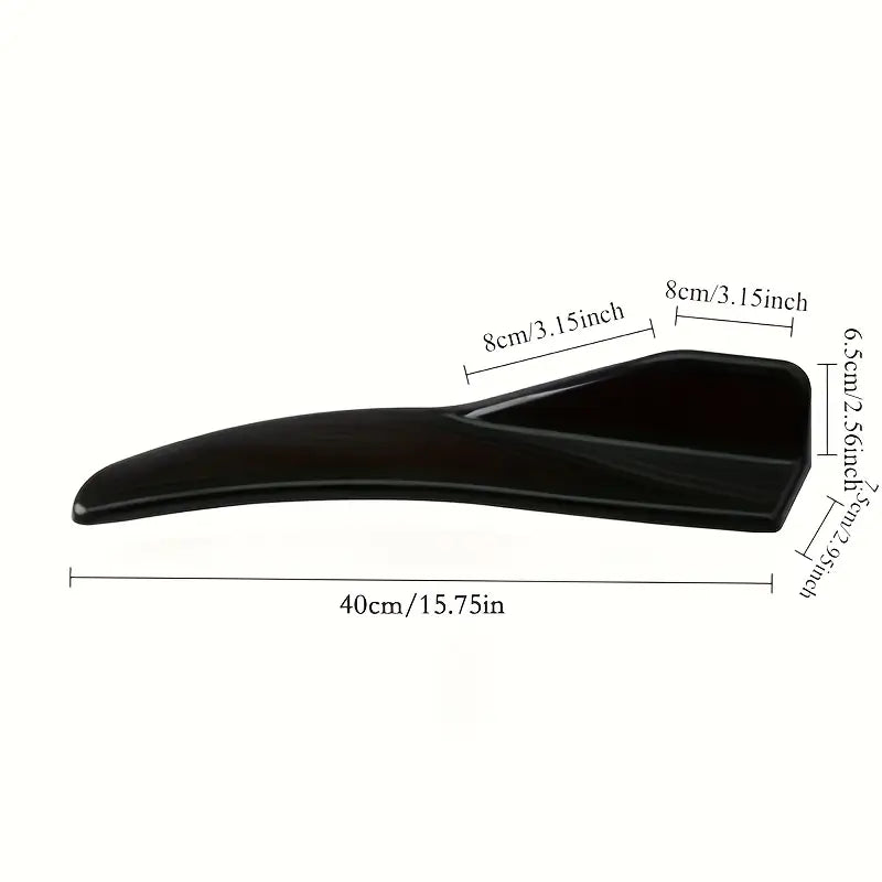 Front & Rear Bumper Lip Spoiler Pair