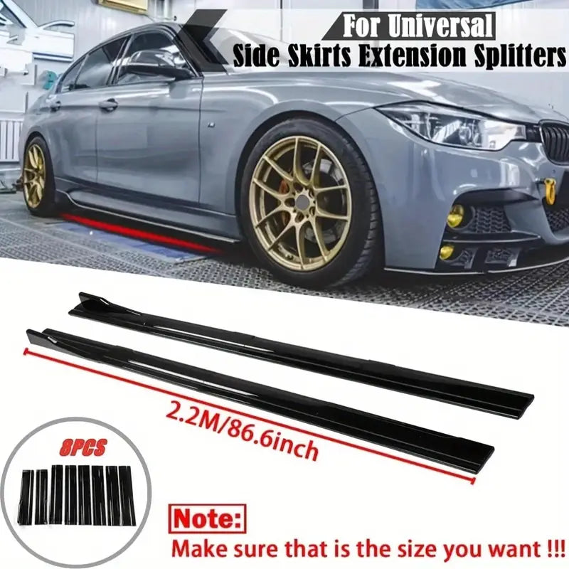 Universal Car Side Skirt Splitter