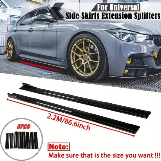 Universal Car Side Skirt Splitter
