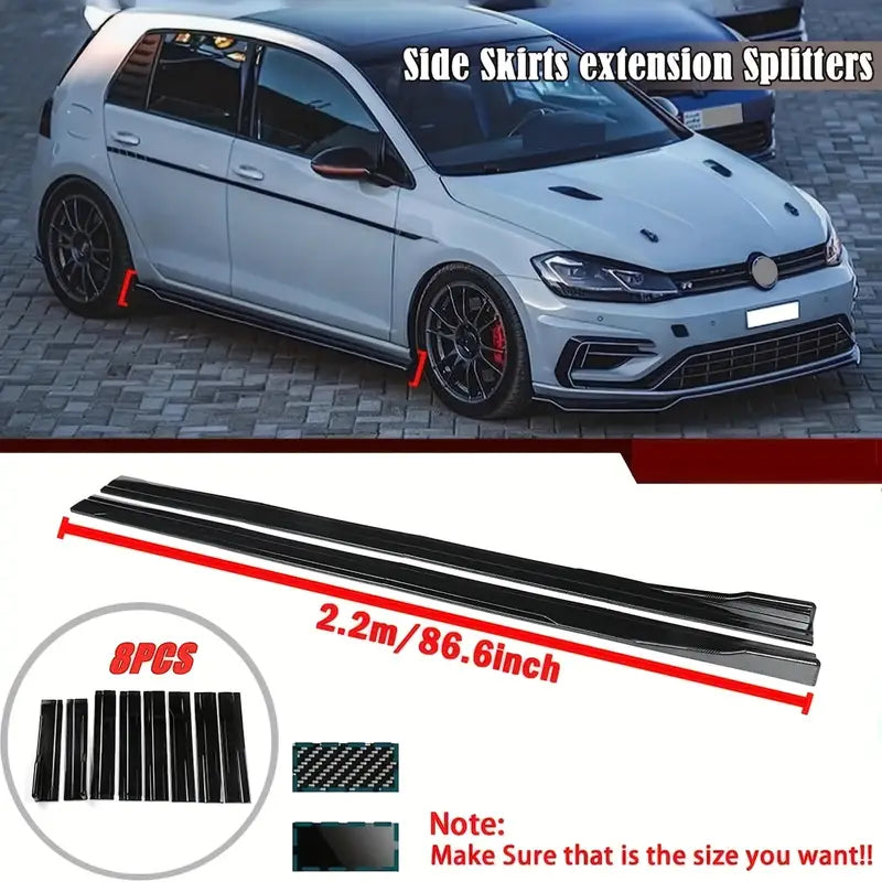 Universal Car Side Skirt Splitter